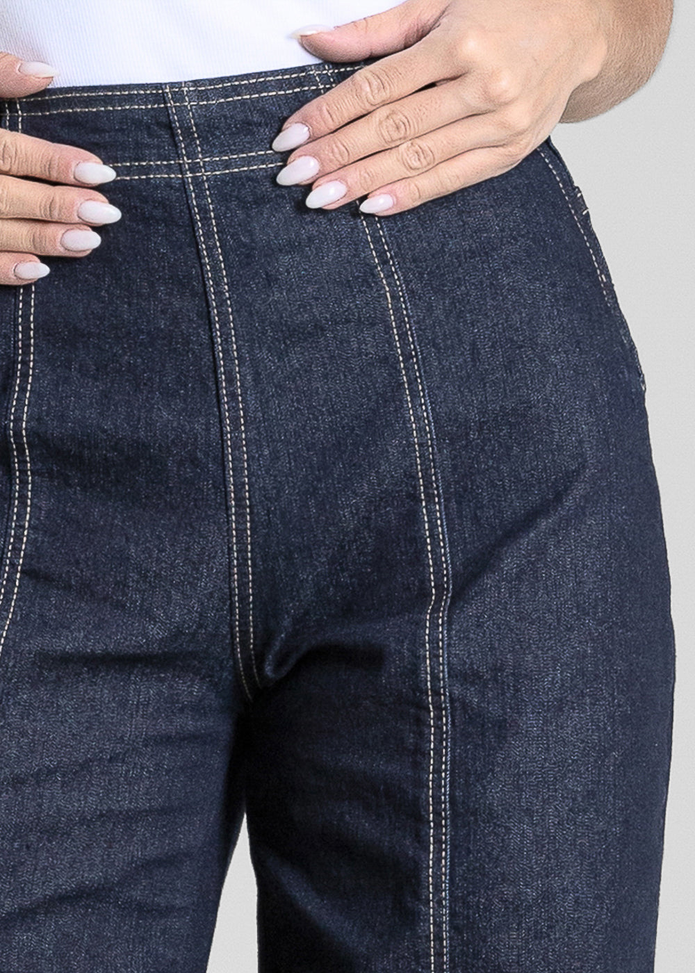 Calça Jeans Sawary Wide Leg - 284503 AZUL