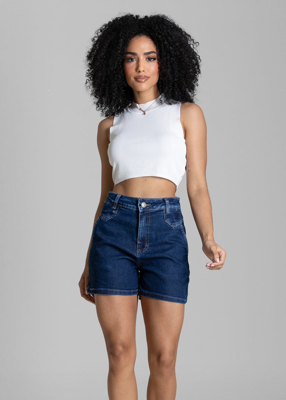 Shorts Jeans Sawary - 284520 AZUL