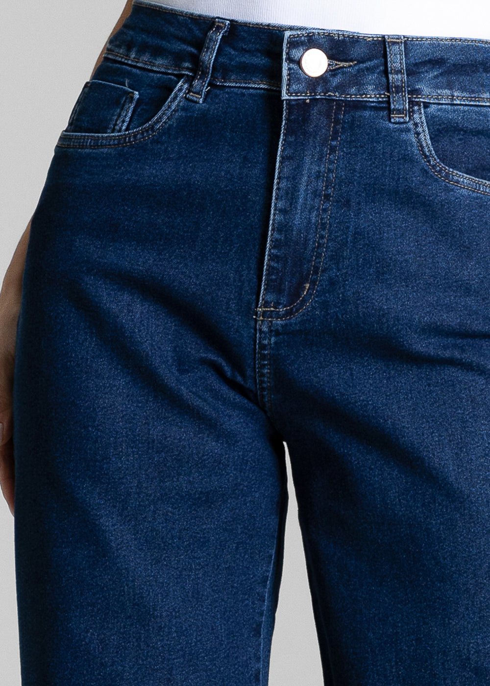 Calça Jeans Sawary Wide Leg - 284521 AZUL