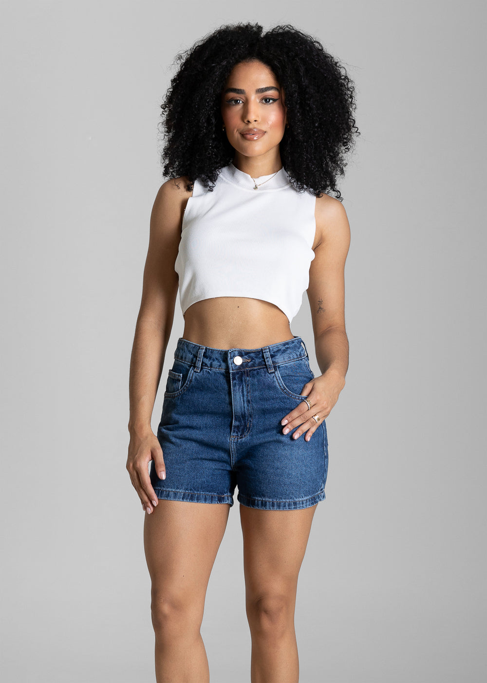 Shorts Jeans Sawary - 284528 AZUL
