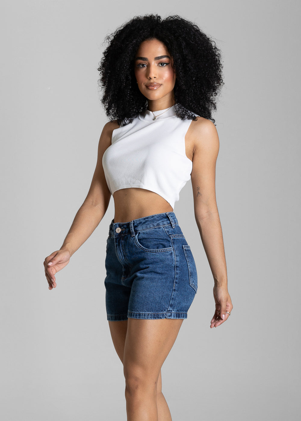 Shorts Jeans Sawary - 284528 AZUL