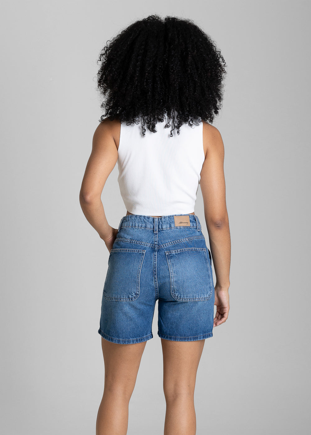 Shorts Jeans Sawary - 284540 AZUL