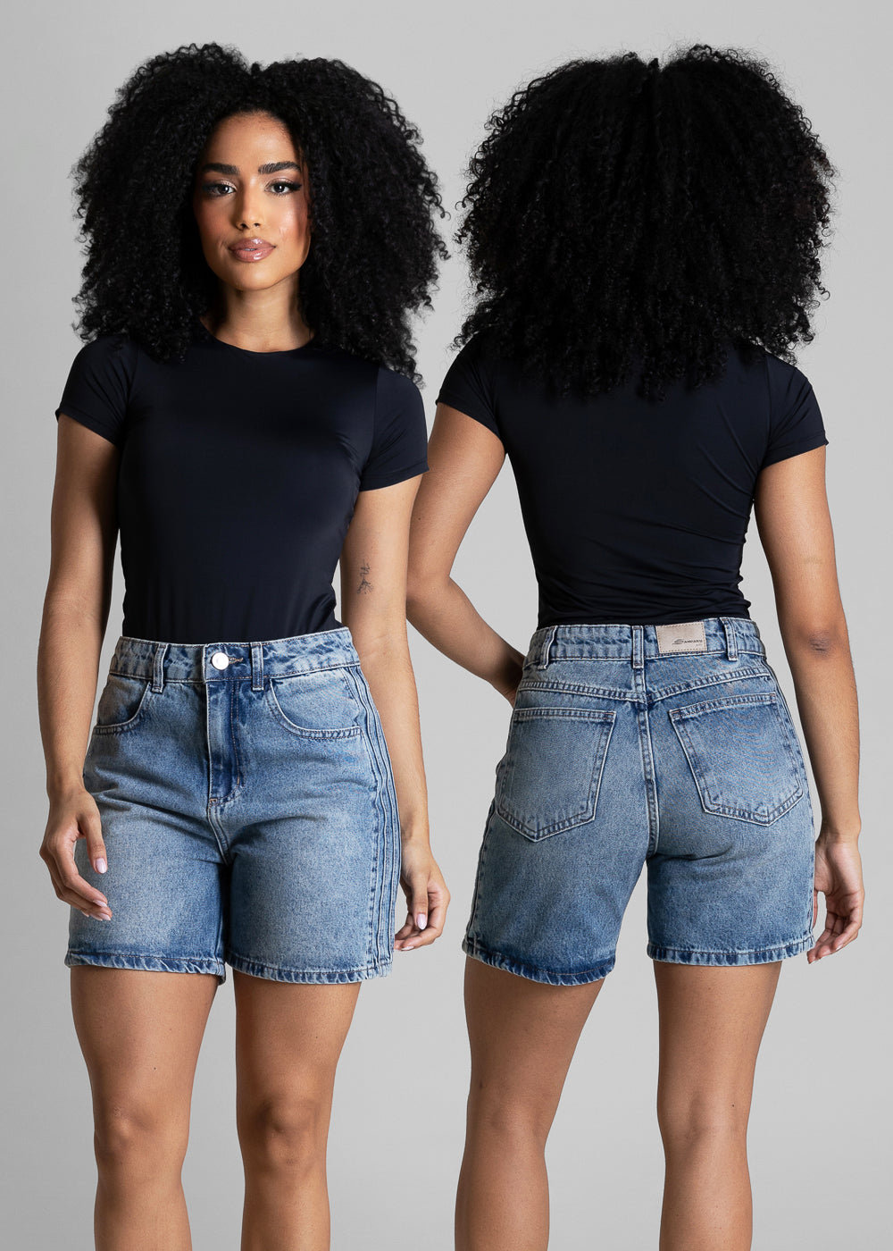 Shorts Jeans Sawary - 284545 AZUL