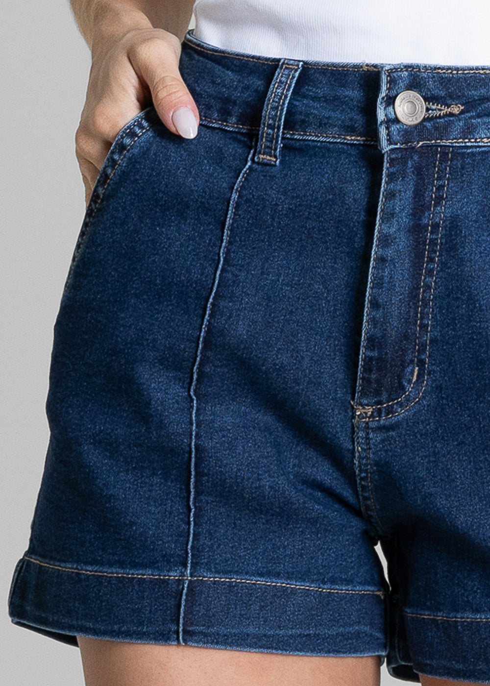Shorts Jeans Sawary - 284547 AZUL