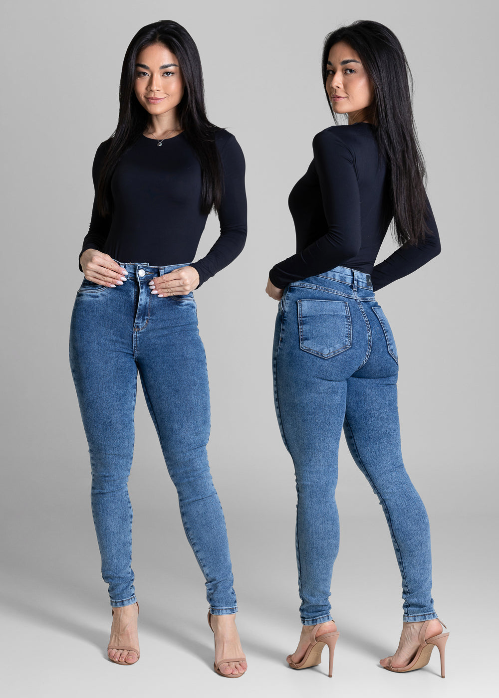 Calça Jeans Sawary Skinny - 284570 AZUL