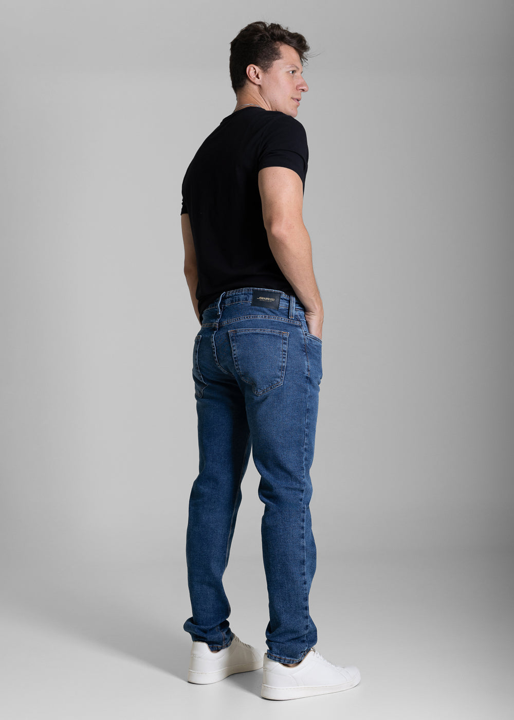 Calça Jeans Sawary Slim - 284599 AZUL