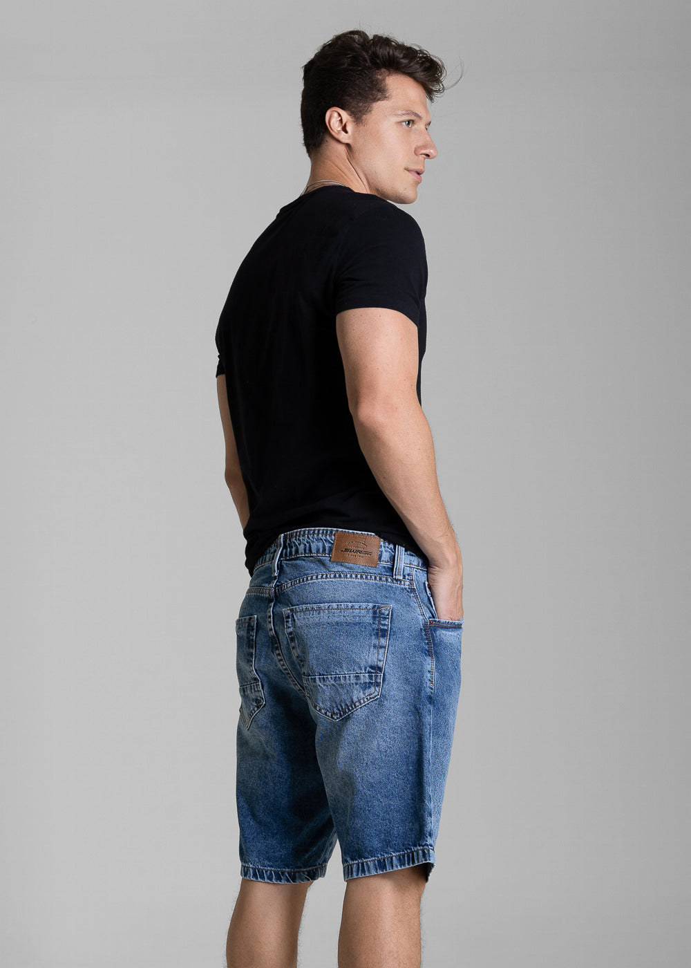 Bermuda Jeans Sawary - 284618 AZUL