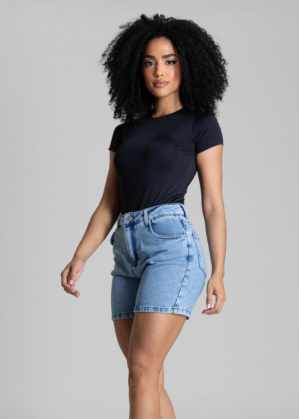 Shorts Jeans Sawary - 284693 AZUL